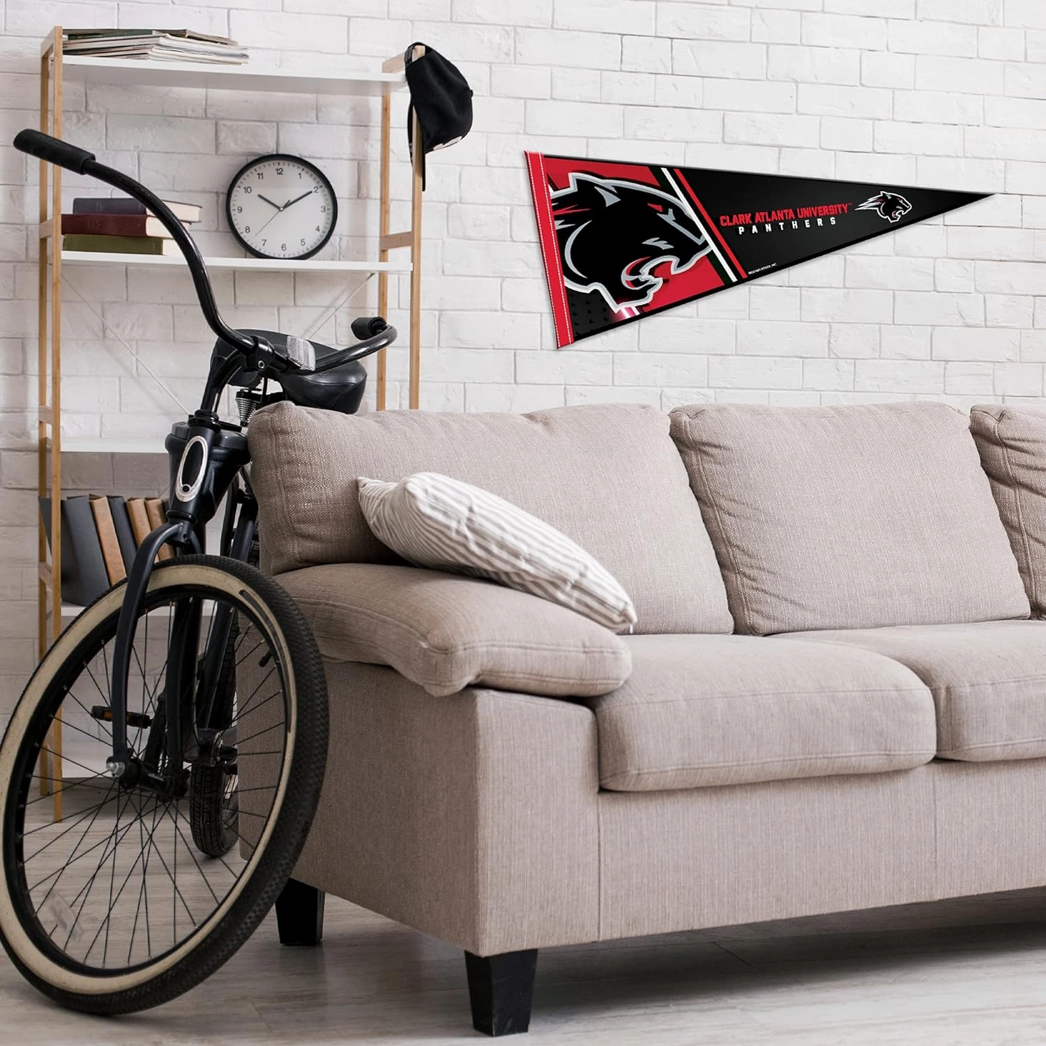 Rico Industries NCAA Classic 12" x 30" Felt Wall Décor Pennant - Great for Home/Bed Room/Man Cave Décor