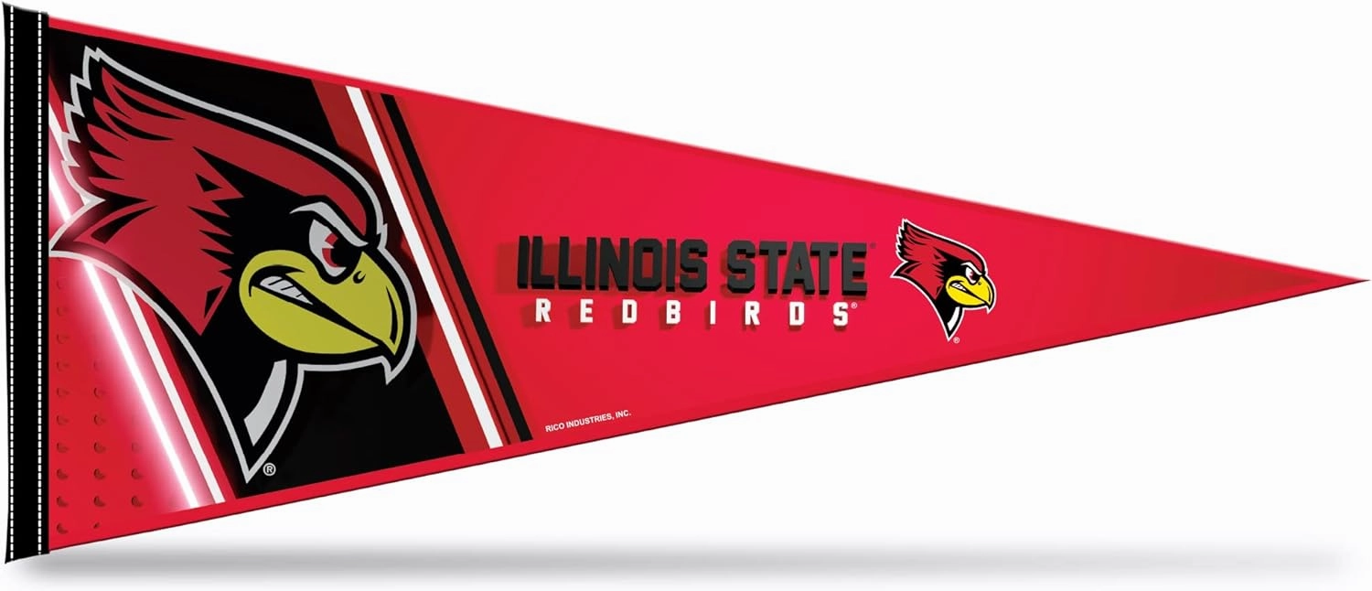Rico Industries NCAA Primary 12" x 30" Felt Wall Décor Pennant - Great for Home/Bed Room/Man Cave Décor