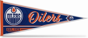 Rico Industries NHL Hockey Classic 12" x 30" Felt Wall Décor Pennant - Great for Home/Bed Room/Man Cave Décor