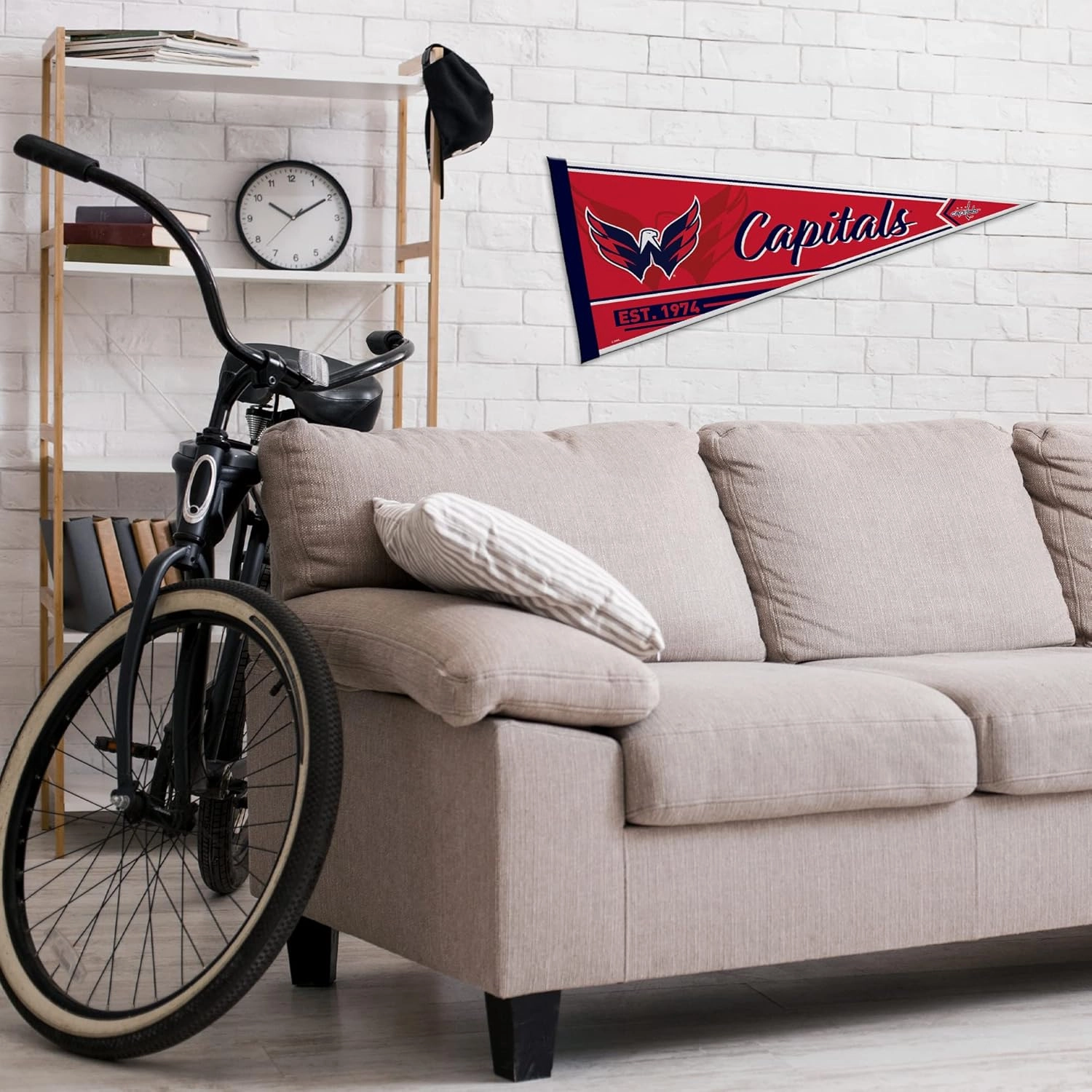 Rico Industries NHL Hockey Classic 12" x 30" Felt Wall Décor Pennant - Great for Home/Bed Room/Man Cave Décor