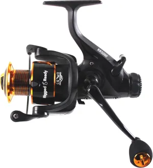Rigged and Ready RR Spin Fishing reels 1000, 3000, 6000. Freshwater Saltwater Smooth Strong Durable Salt Protected. 4 1 Bearing. Spare Spool   Bag. Carp bass coarse Spin sea LRF Angling