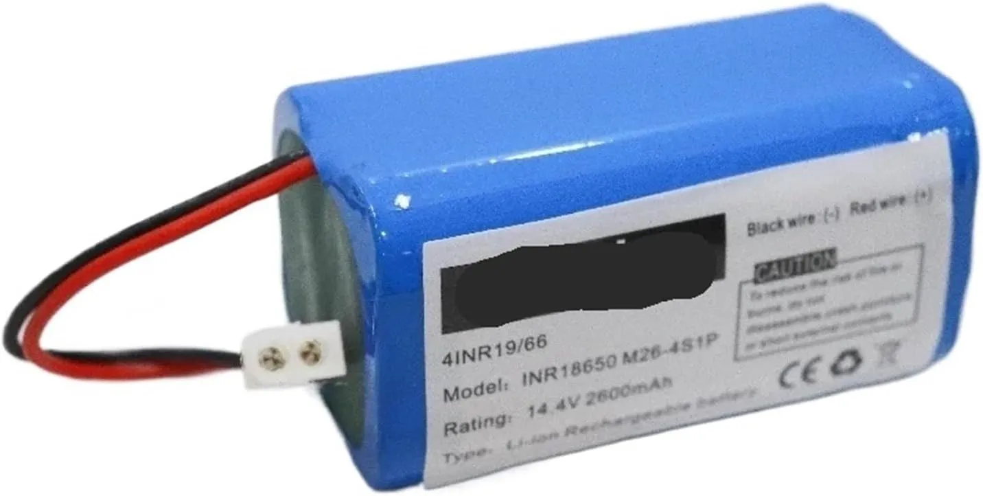 Robot Vacuum Cleaner Part 14.4V 3500mAh/3200mAh Li-ion Battery，Compatible for Aleaivy，Compatible for PUPPYOO，R30 R35, R30 Pro, Compatible for ISweep，X3(2600mAh)