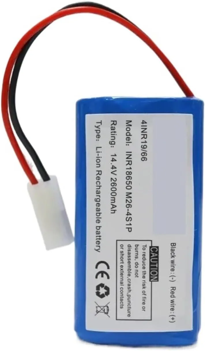 Robot Vacuum Cleaner Part 14.4V 3500mAh/3200mAh Li-ion Battery，Compatible for Aleaivy，Compatible for PUPPYOO，R30 R35, R30 Pro, Compatible for ISweep，X3(2600mAh)