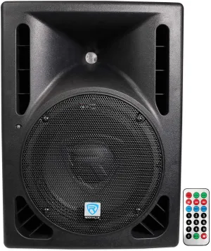 Rockville RPG10BT 10" Powered 600W DJ PA Speaker BlueTooth, USB, SD, Remote