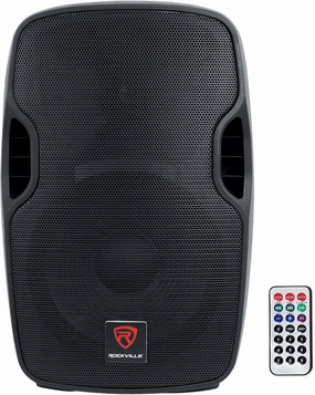 Rockville BPA12 600W 12" Powered Active DJ PA Speaker, Bluetooth, USB/SD Inputs, Portable, Perfect for Events and Performances