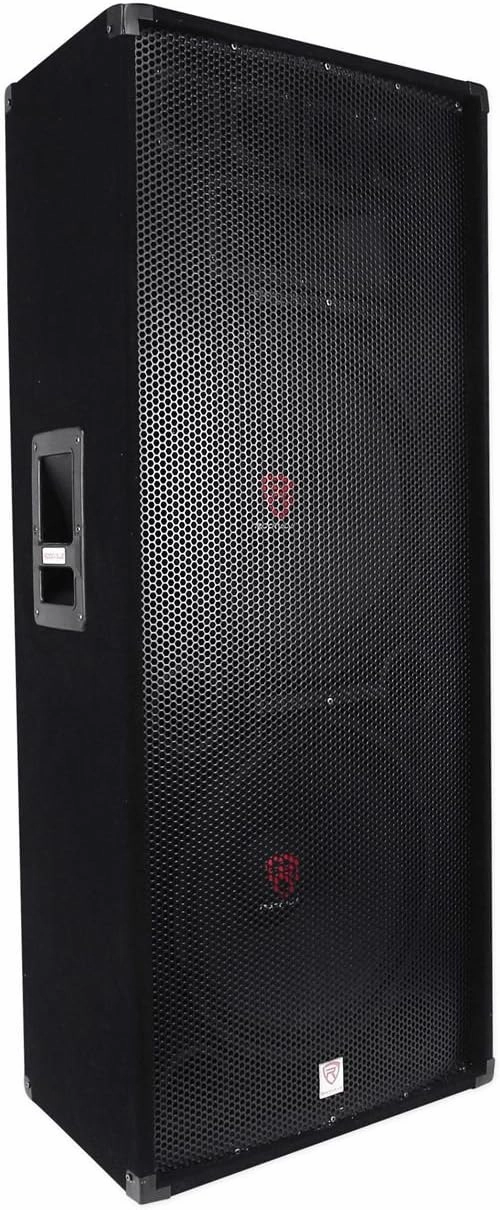 Rockville RSG15.28 Dual 15” 3000 Watt 3-Way 8-Ohm Passive DJ/Pro PA Speaker