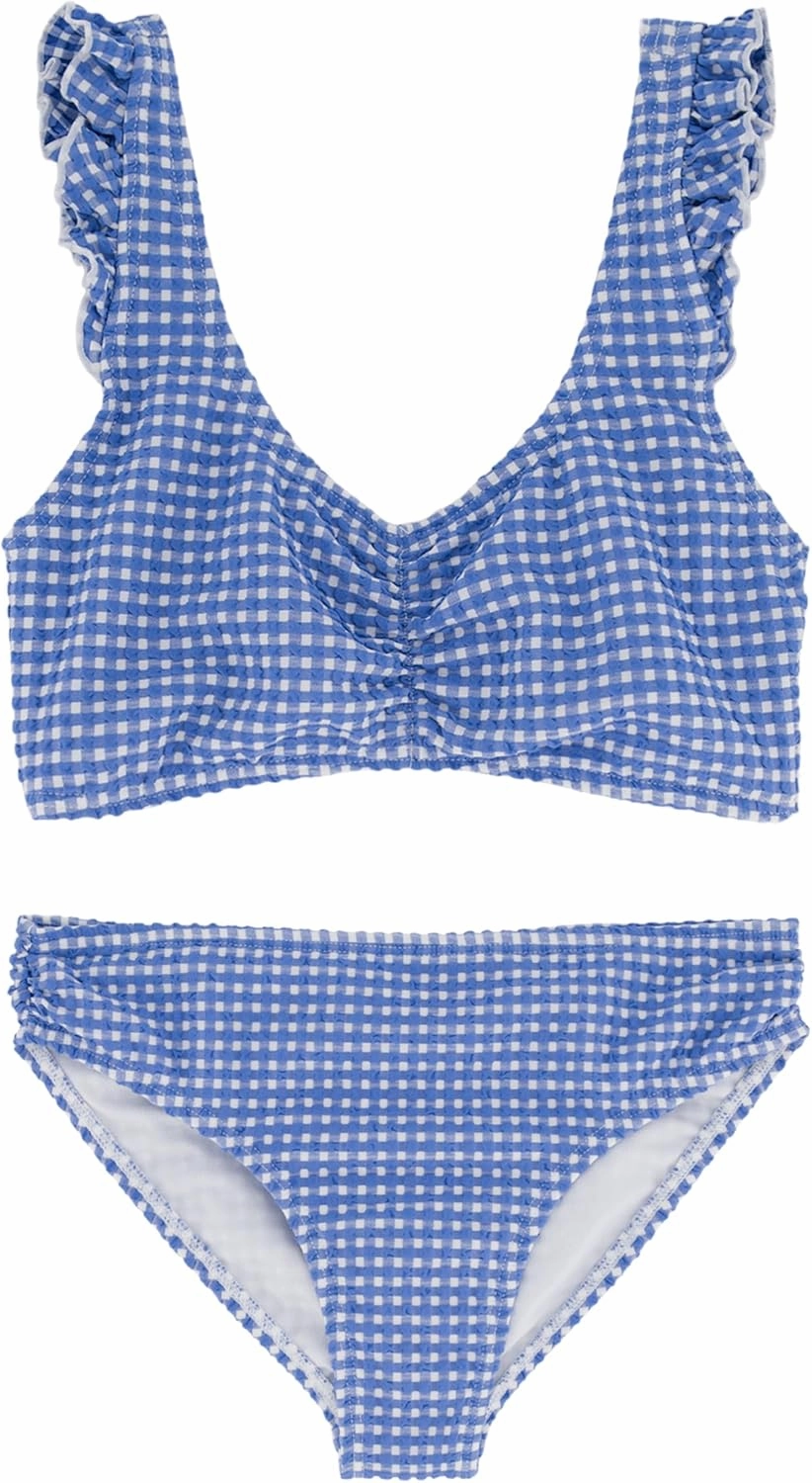 Roxy Girls' Two-Piece Bikini Swimsuit Set, UPF 50  Sun Protection, Quick-Dry Bathing Suit