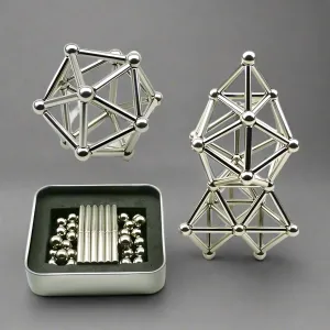 RoyaleGlow Magnetic Sticks & Balls For Innovative Toys Building