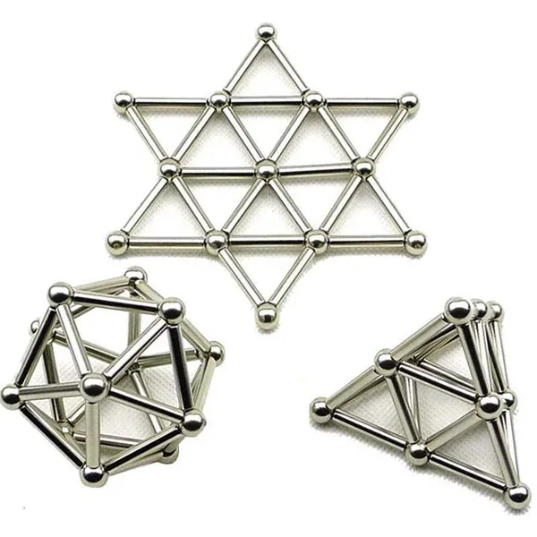 RoyaleGlow Magnetic Sticks & Balls For Innovative Toys Building