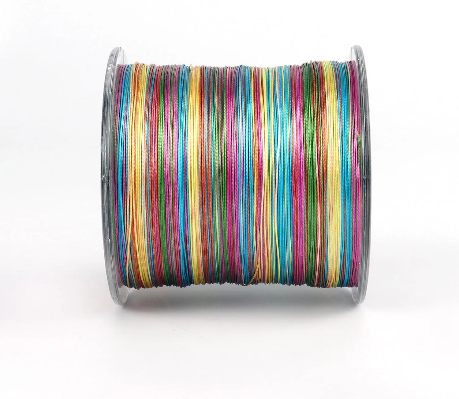 RUNCL 8 Strands Braided Fishing Line - High Visibility Colored Braid Line, Super Strong, Abrasion Resistant, No Stretch, 328yds/546yds/1093yds, 12lb to 100lb for Saltwater or Freshwater Fishing