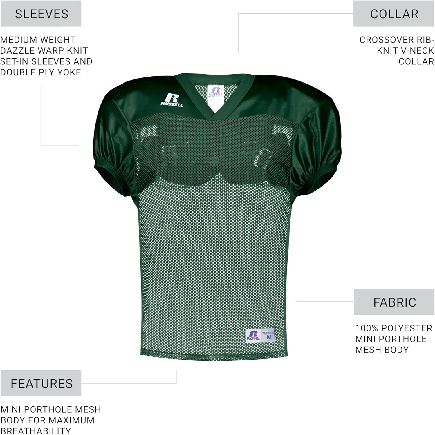 Russell Athletic Men's Stock Practice Jersey