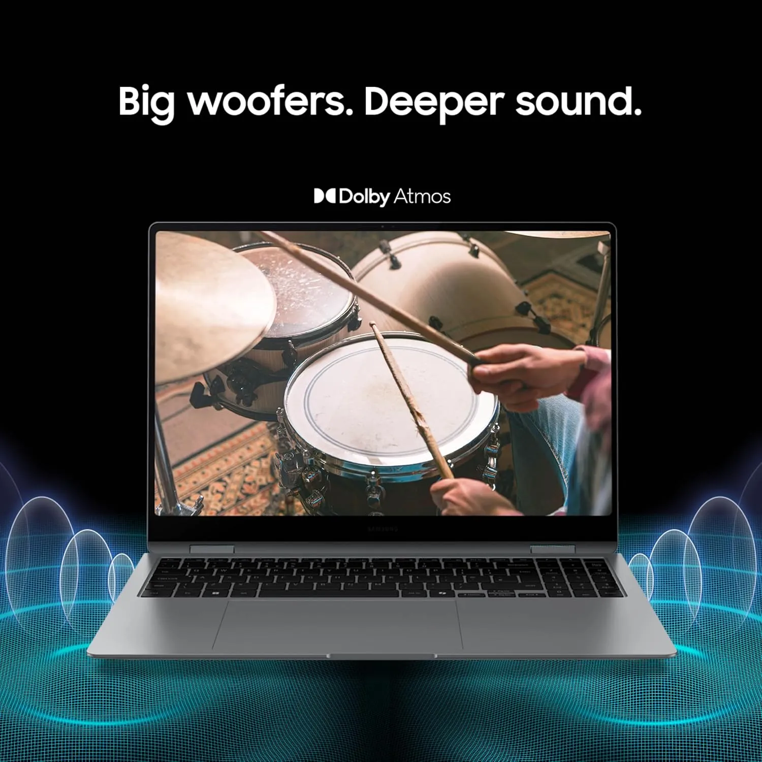 SAMSUNG 16” Galaxy Book5 Pro 360 Copilot  PC, AI Laptop Computer, Intel Core 7 Ultra Processor, 3K AMOLED (2880 x 1800) Touchscreen, 120HZ Refresh Rate, Dolby Atmos Quad Speakers, All-Day Battery Life