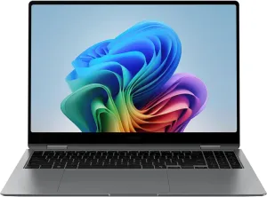 SAMSUNG 16” Galaxy Book5 Pro 360 Copilot  PC, AI Laptop Computer, Intel Core 7 Ultra Processor, 3K AMOLED (2880 x 1800) Touchscreen, 120HZ Refresh Rate, Dolby Atmos Quad Speakers, All-Day Battery Life