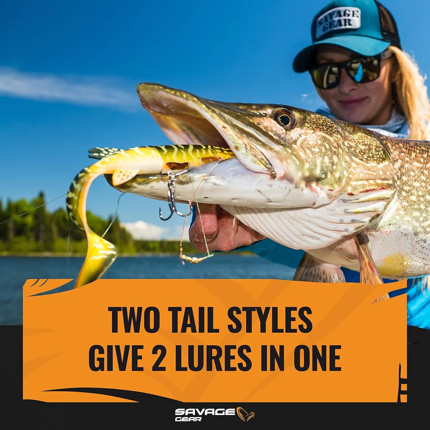 Savage Gear Hybrid Pike Fishing Hard Bait