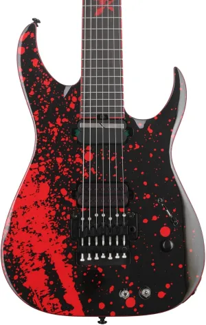 Schecter Sullivan King Banshee 7 FRS Electric Guitar - Obsidian Blood