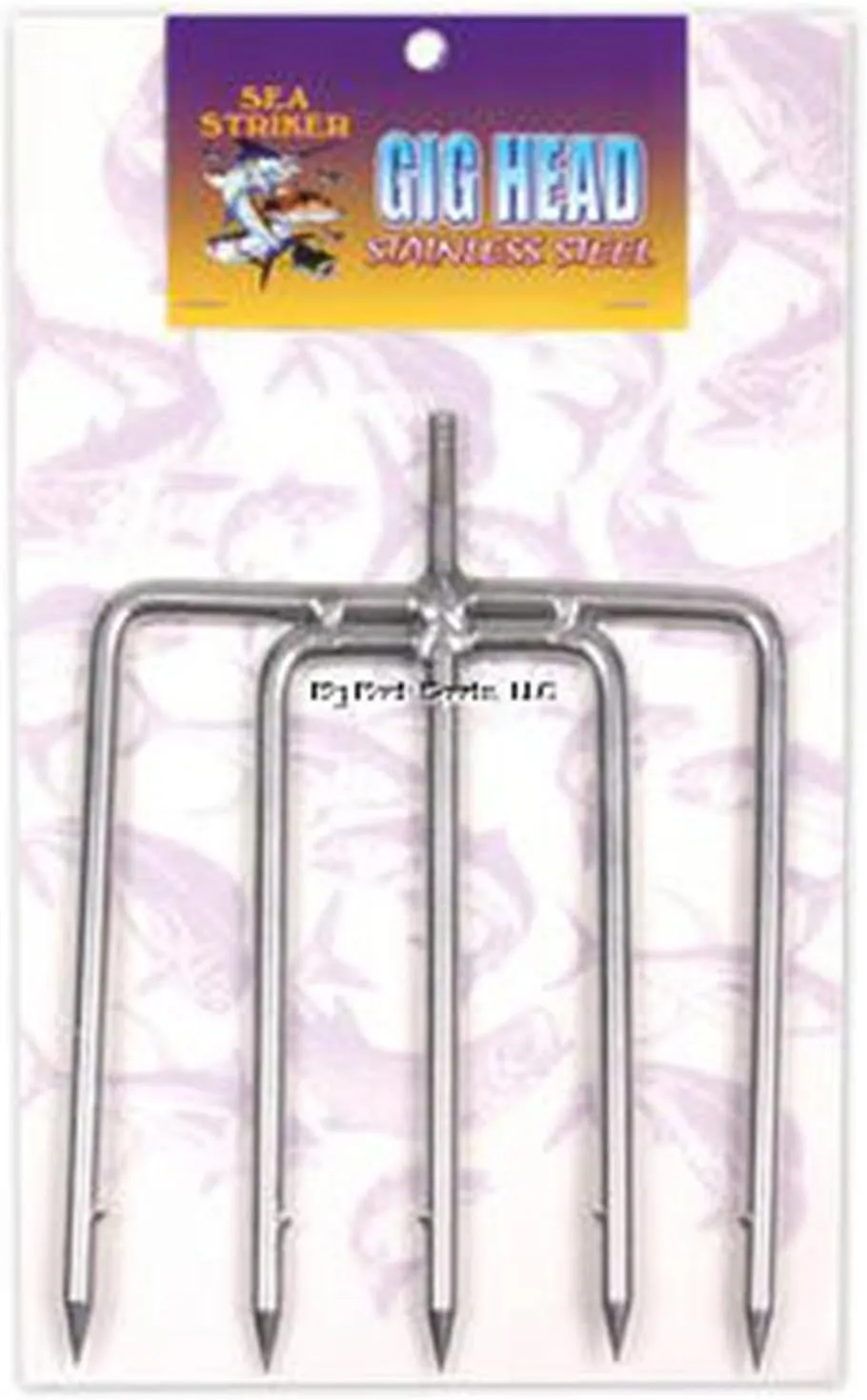 Sea Striker Sea Strikre SH-5 SH-5 Spear Head 5-Prong 5/16" Stainless/Use 9' Handle, Multi