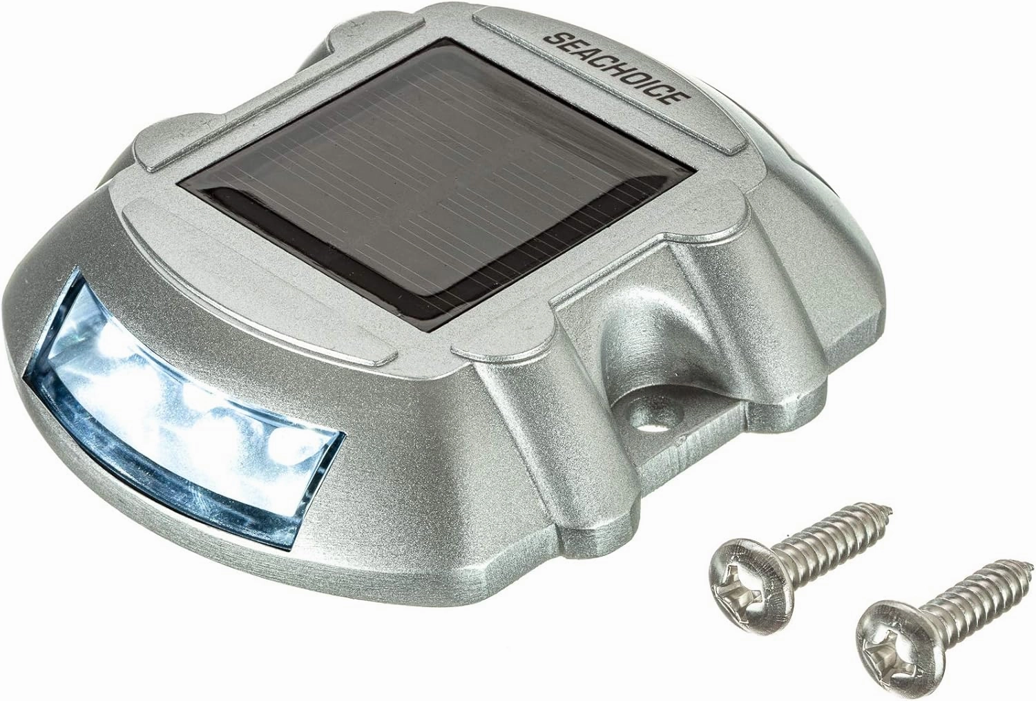 Seachoice Dock Light, LED Solar, for Boats/Driveways/Stairs/Pathways