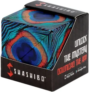 SHASHIBO Shape Shifting Box - STEM Magnetic Fidget Cube that Transforms Into Over 70 Shapes, Download Fun in Motion Toys Mobile App (Wings)