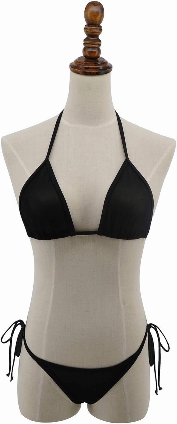 SHERRYLO Sheer Bikini See Through Micro Bikinis Extreme Mesh Slutty Swimsuit Brazilian See Thru G String Thong Bathing Suit