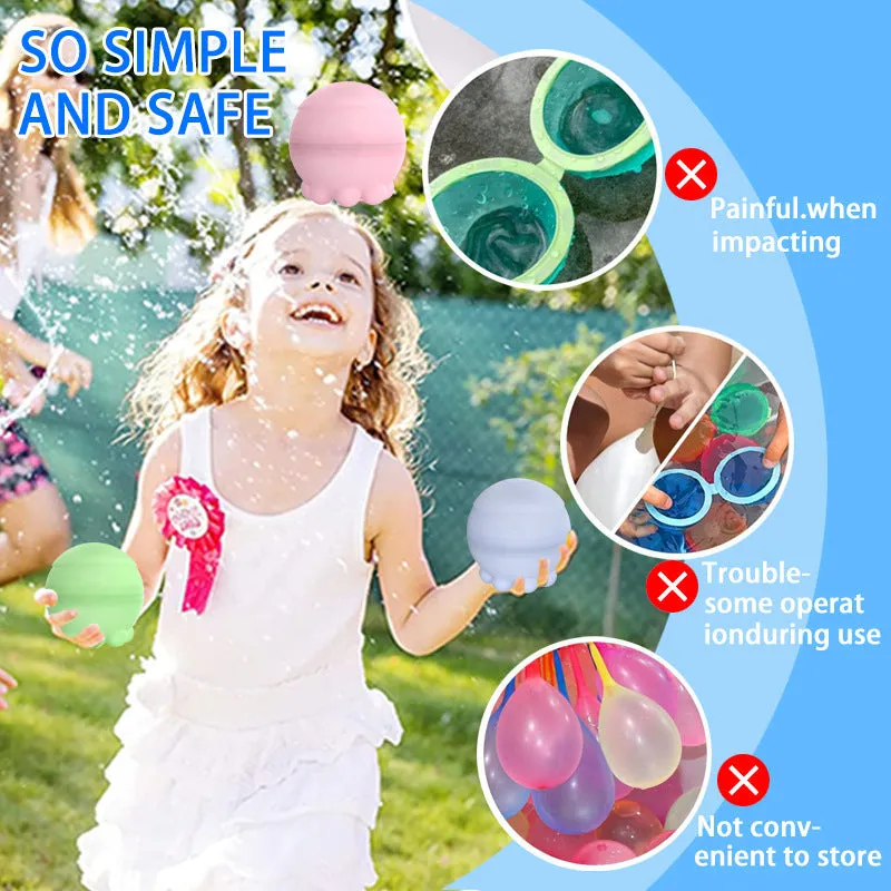 Silicone Water Ball Magnetic One-Hand Toy