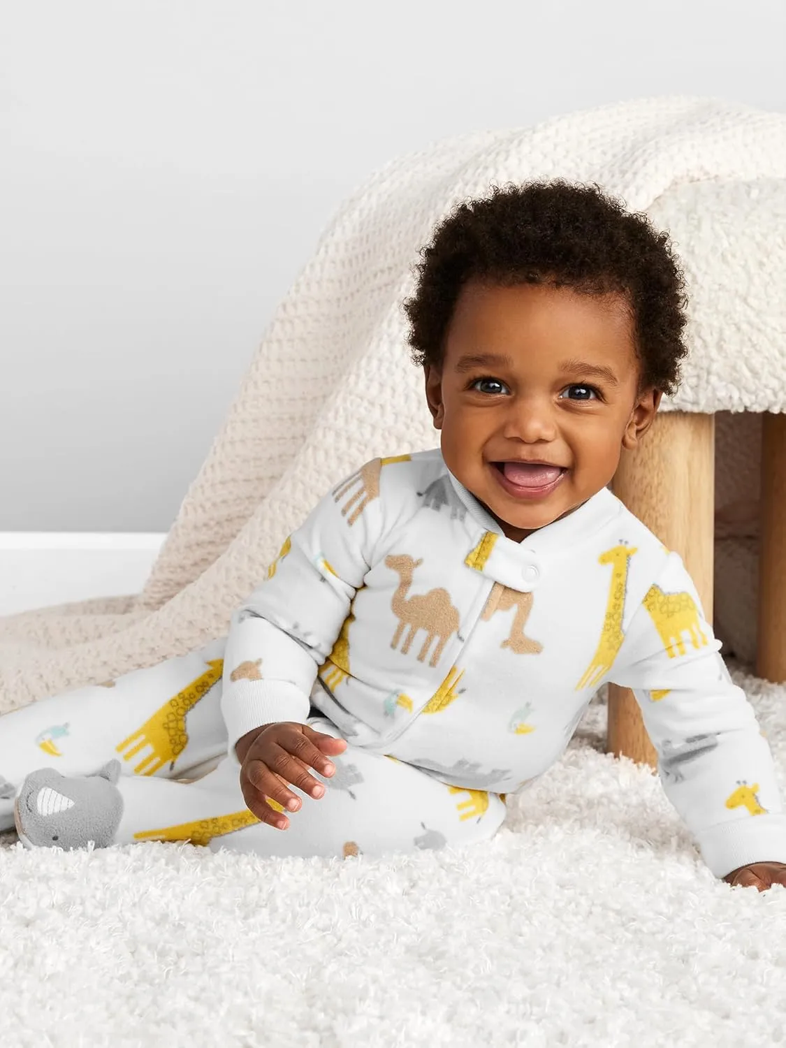 Simple Joys by Carter's Baby Boys' 2-Pack Fleece Footed Sleep and Play