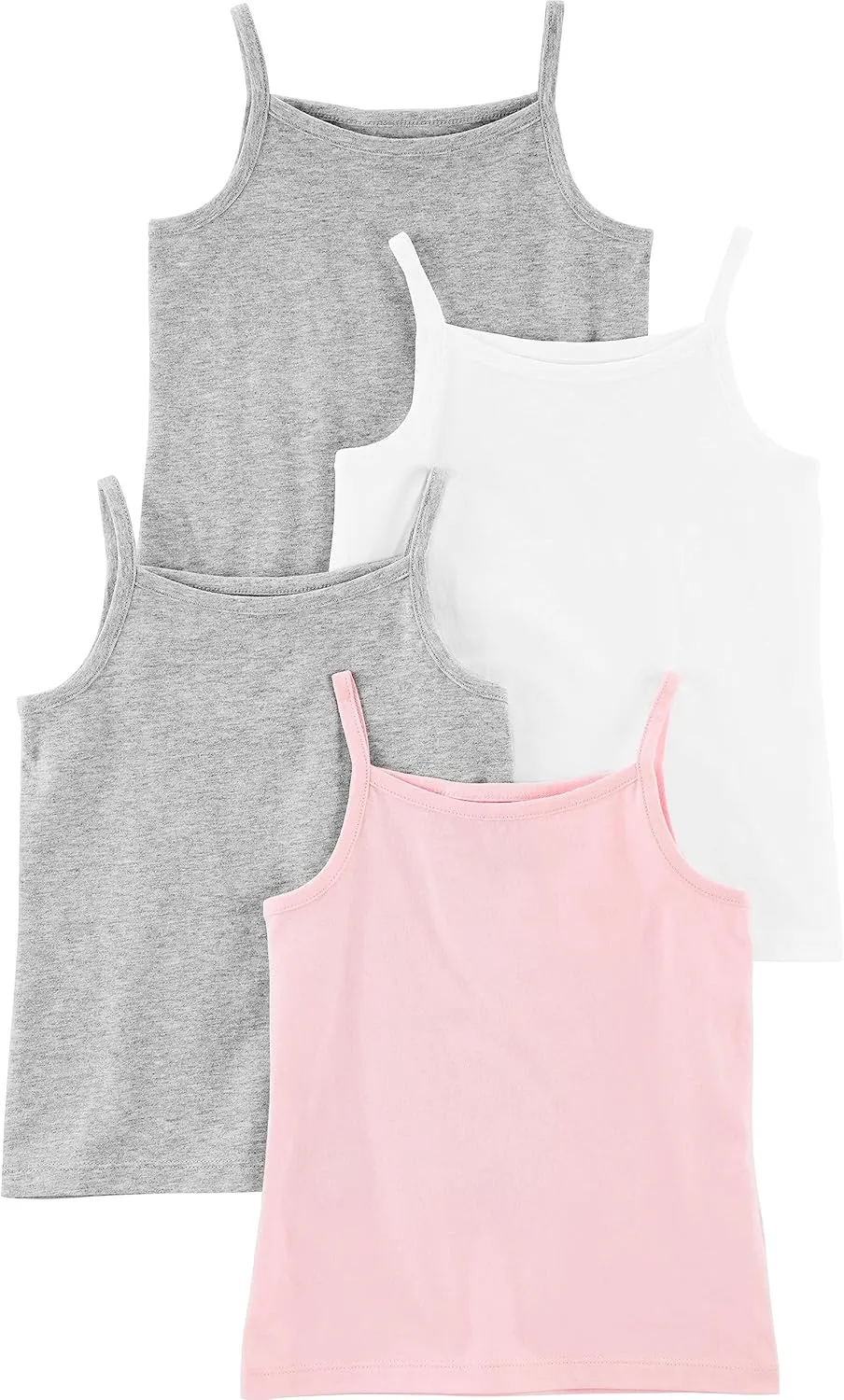Simple Joys by Carter's Girls and Toddlers' Tank Tops, Pack of 4