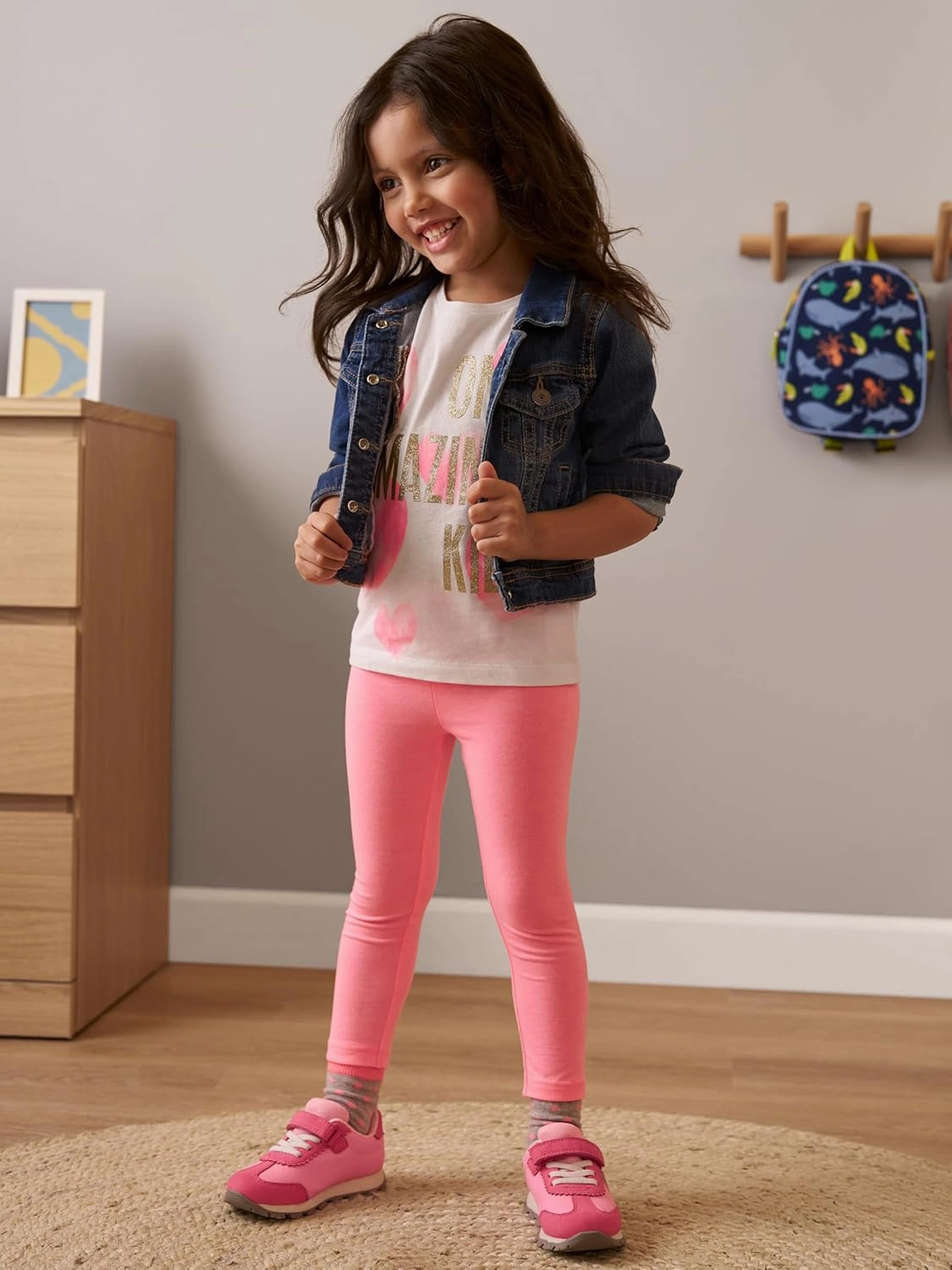 Simple Joys by Carter's Girls' 3-Pack Leggings