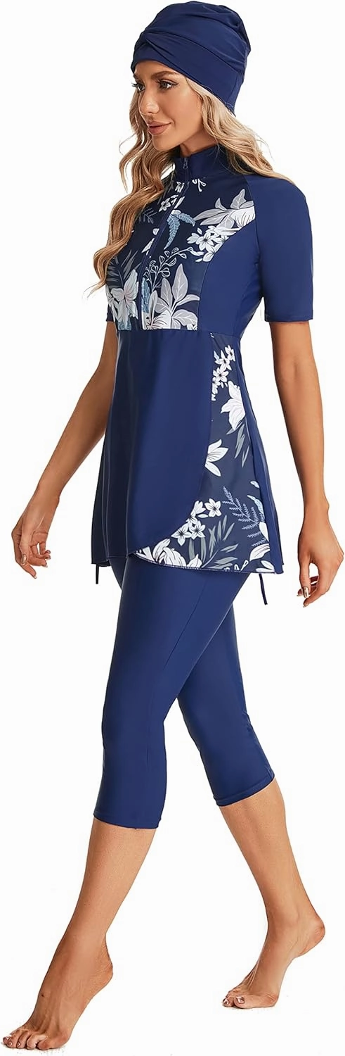 Sizeable Swimwear Women's Surfwear Short Sleeve Swimsuit Girls' Swimwear Beachwear