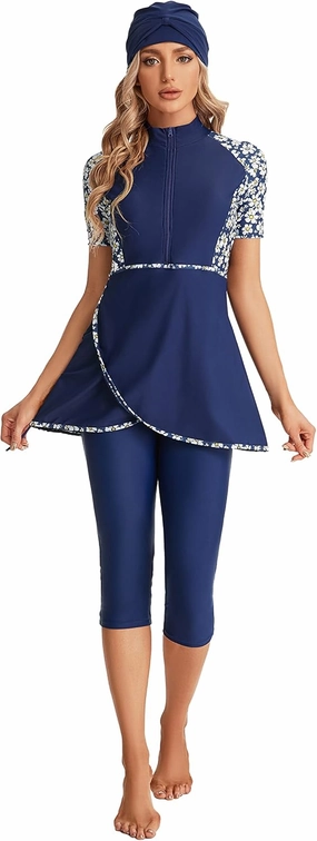 Sizeable Swimwear Women's Surfwear Short Sleeve Swimsuit Girls' Swimwear Beachwear