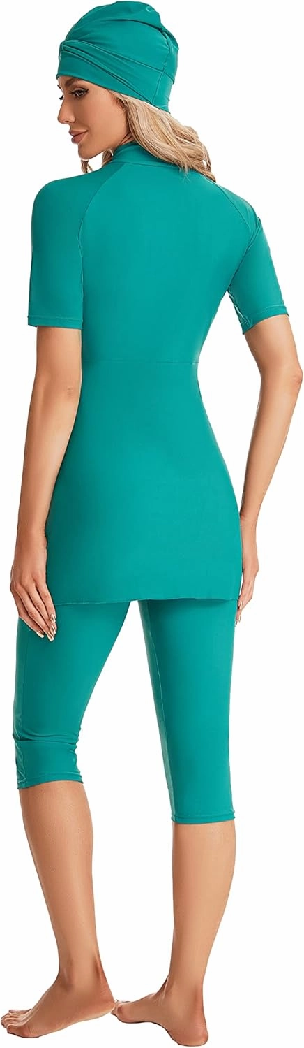 Sizeable Swimwear Women's Surfwear Short Sleeve Swimsuit Girls' Swimwear Beachwear