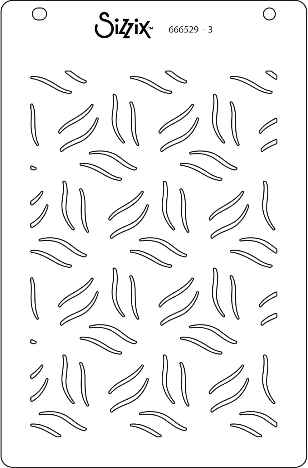 Sizzix Layered Stencils - Defined Petals