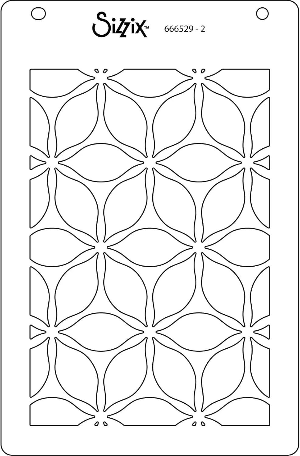 Sizzix Layered Stencils - Defined Petals