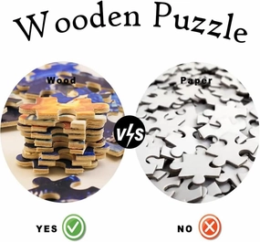 Skiing 500-Piece Jigsaw Puzzle for Kids and Adults Skiing Winter Sport Wooden Puzzles Fun Family Game Just a Who Loves Skiing Skiing Snow Skiing Toy Educational Intellectual