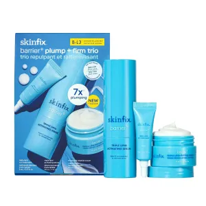 Skinfix Barrier   Firm Trio - Full-Size Plumping Serum, Mini Moisturizer, Mini Eye Cream with Patented B-L3™ Complex - Hydrate & Strengthen Skin Barrier