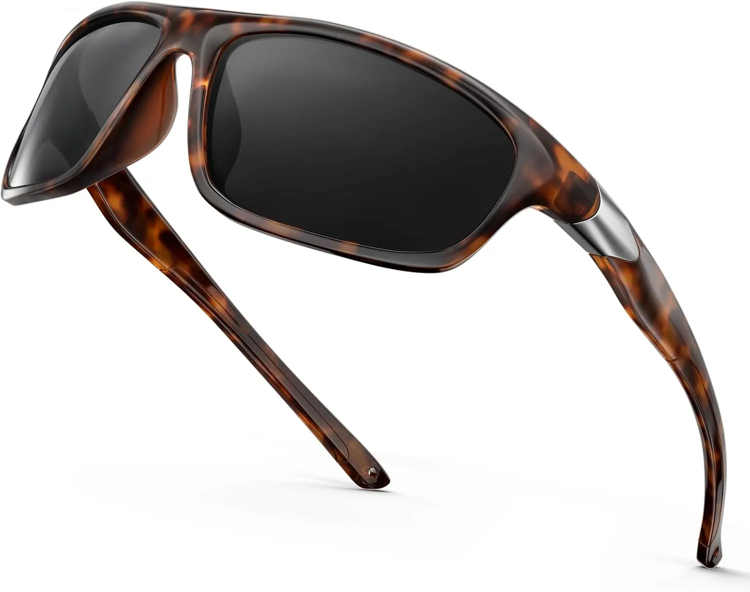 SKYFUEN Polarized Bifocal Reading Sunglasses,TR90 Wrap Sports Bifocal Build-In Sun Readers, Fishing/Driving
