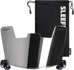 SLEEFS Silver Color Tinted Football Helmet Eye-Shield Visor