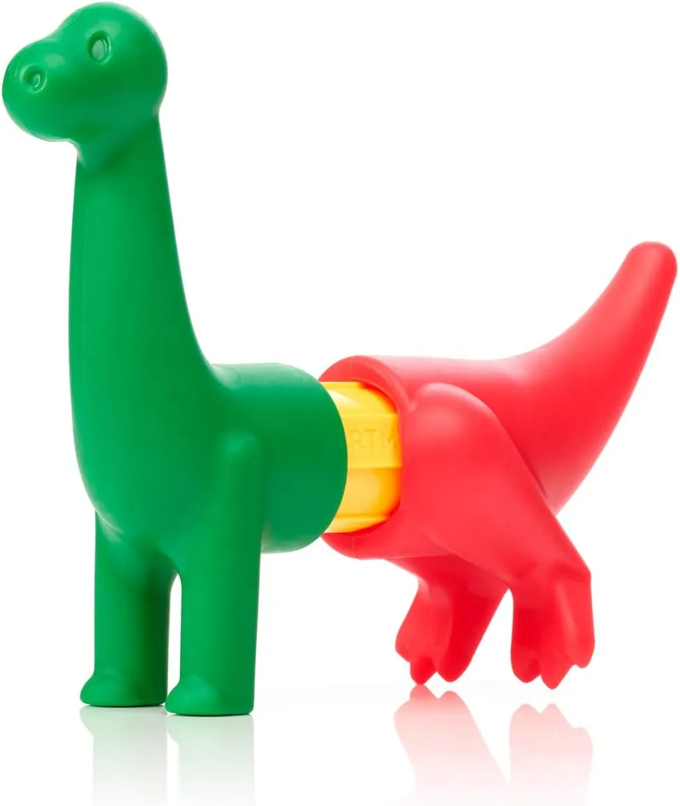SmartMax My First Dinosaurs STEM Magnetic Discovery Building Set with Soft Animals for Ages 1-5