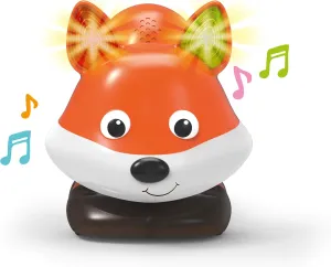 Smoby Smart 190103WEB Foxy Robot Interactive Early Learning Toy for Children Aged 3 and Above Motorised Fox