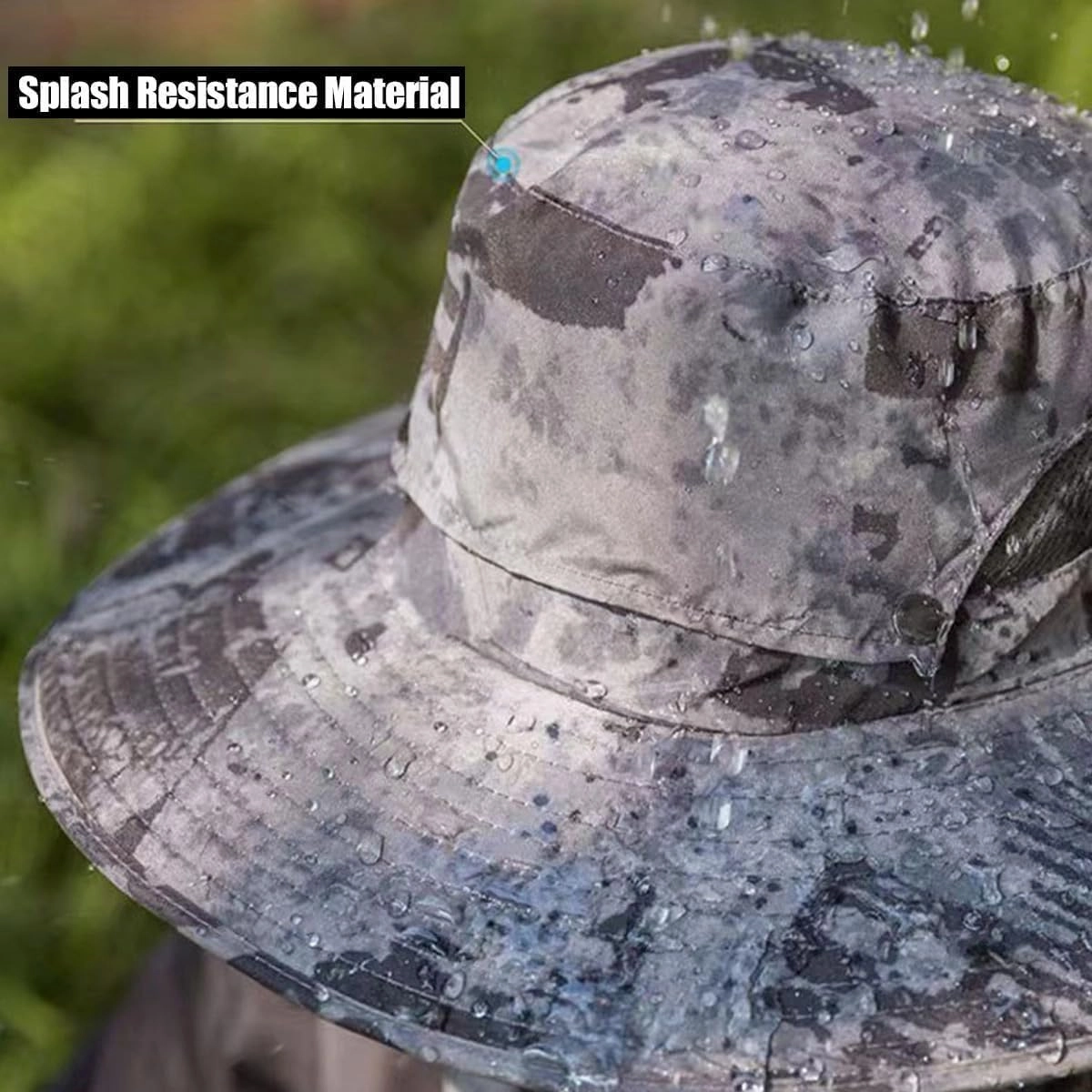 Solar Powered Fan Hat for Seniors, Rechargeable Cooling Sun Hat with Wide Brim, UV Protection, for Walking & Travel