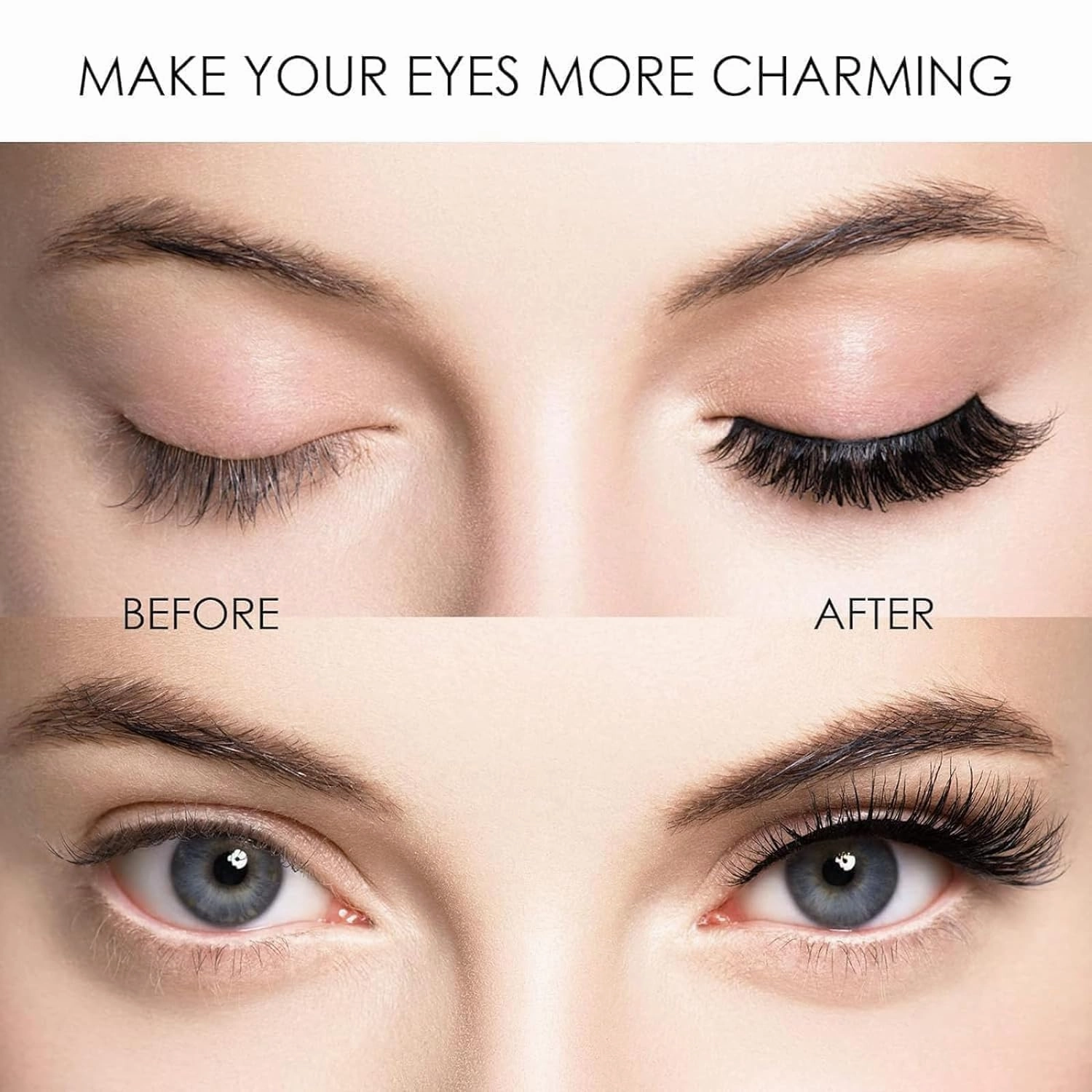 Solare Lashes,Solare Magnetic Lashes With Applicator,Reusable Magnetic Eyelashes,MagneticLashes Natural Look (Natural,1PCS)