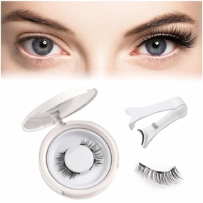 Solare Lashes,Solare Magnetic Lashes With Applicator,Reusable Magnetic Eyelashes,MagneticLashes Natural Look (Natural,1PCS)