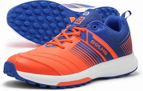 SOLM8 S2 Cricket Shoes Men Boys Junior Players - Advanced Grip Rubber Spikes for Turf/Grass, Ultralight Cushioning in Bright Colors (2025 Edition)