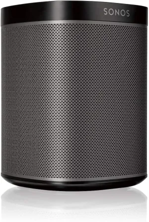 SONOS Play:1 Compact Wireless Speaker for Streaming Music. Compatible with Alexa. (Black) (Renewed)