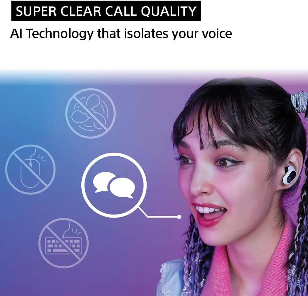 Sony INZONE Buds Wireless Gaming Earbuds, Perfect for PlayStation® 5, for PC/PS5/Switch/Mobile, 48Hr Battery with Case, Noise Canceling, 360 Spatial Sound, 2.4GHz USB-C Dongle, WF-G700N Black
