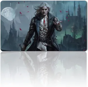 Sorin MARKOV - Board Game TCG Playmat Table Mats Size 23.6X13.8 inch Games Mousepad Compatible for TCG MTG Playmat Bag