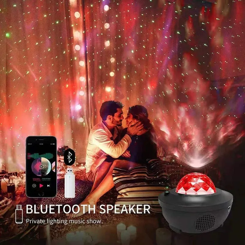Sound-Activated Projector Night Light