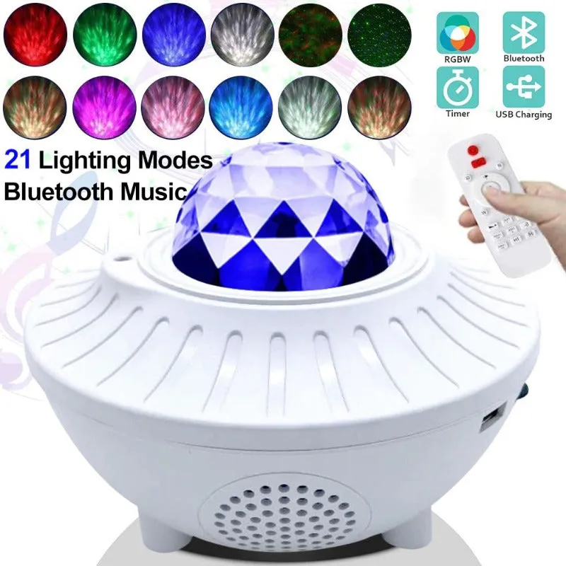 Sound-Activated Projector Night Light
