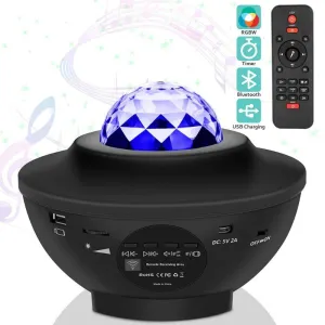 Sound-Activated Projector Night Light