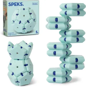 Speks Geode Magnetic Fidget Toy | Sensory Desk Toy for Adults & Teens 14  | Stress Relief Gift | Sphere, Mile High