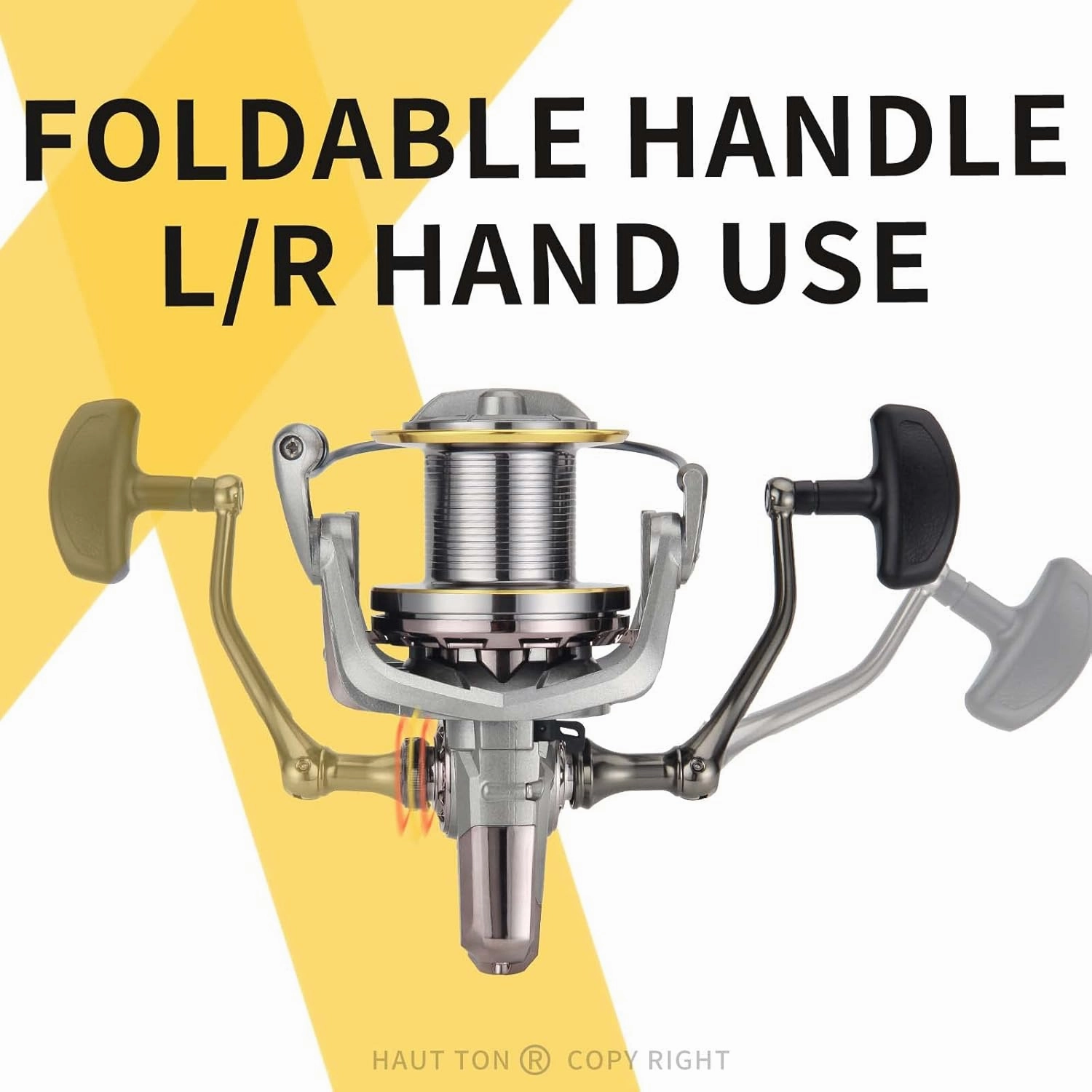 Spinning Reel 8000/9000/10000/12000/14000,17 1BB Graphite Frame Surf Fishing Reels,4.8:1 Gear Ratio 55lbs Max Drag Inshore&Offshore Saltwater Fish